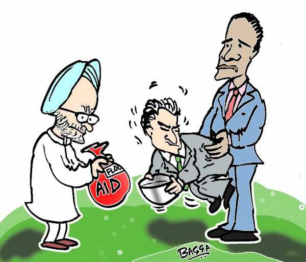 Cartoon by Bagga, exclusive
to fnbworld - News for Soul
