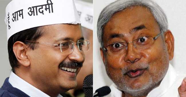 Arvind Kejriwal-Nitish Kumar-fnbworld
