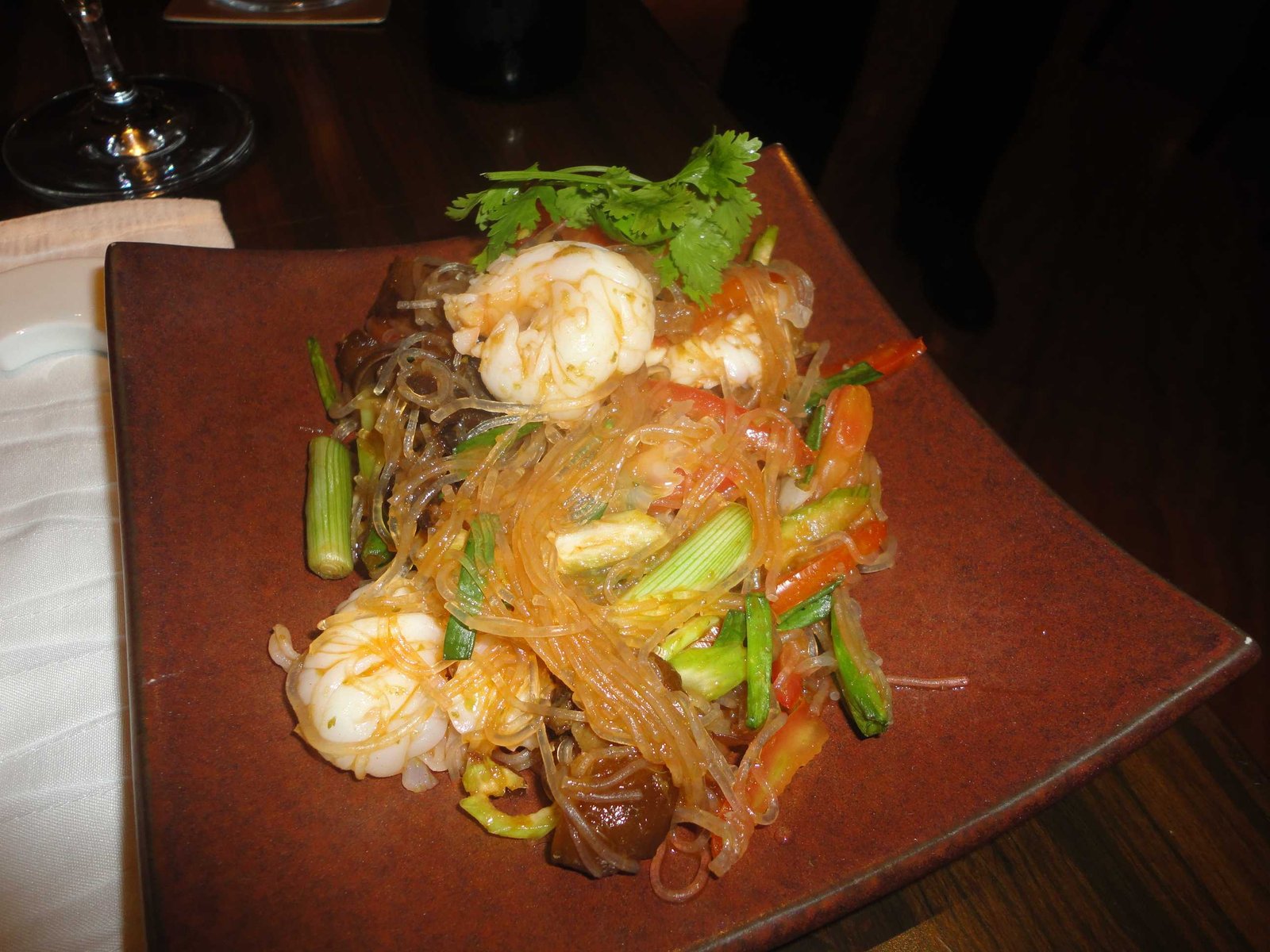 Glass noodles with prawns-fnbworld