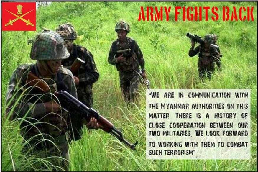 Indian Army in ambush formation-fnbworld