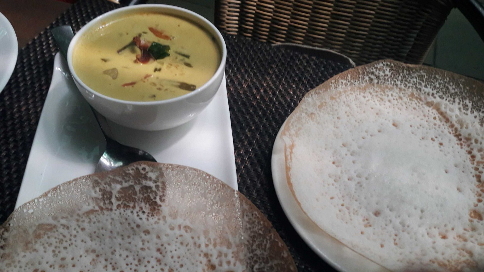 Kerala vegetable stew with appam-fnbworld