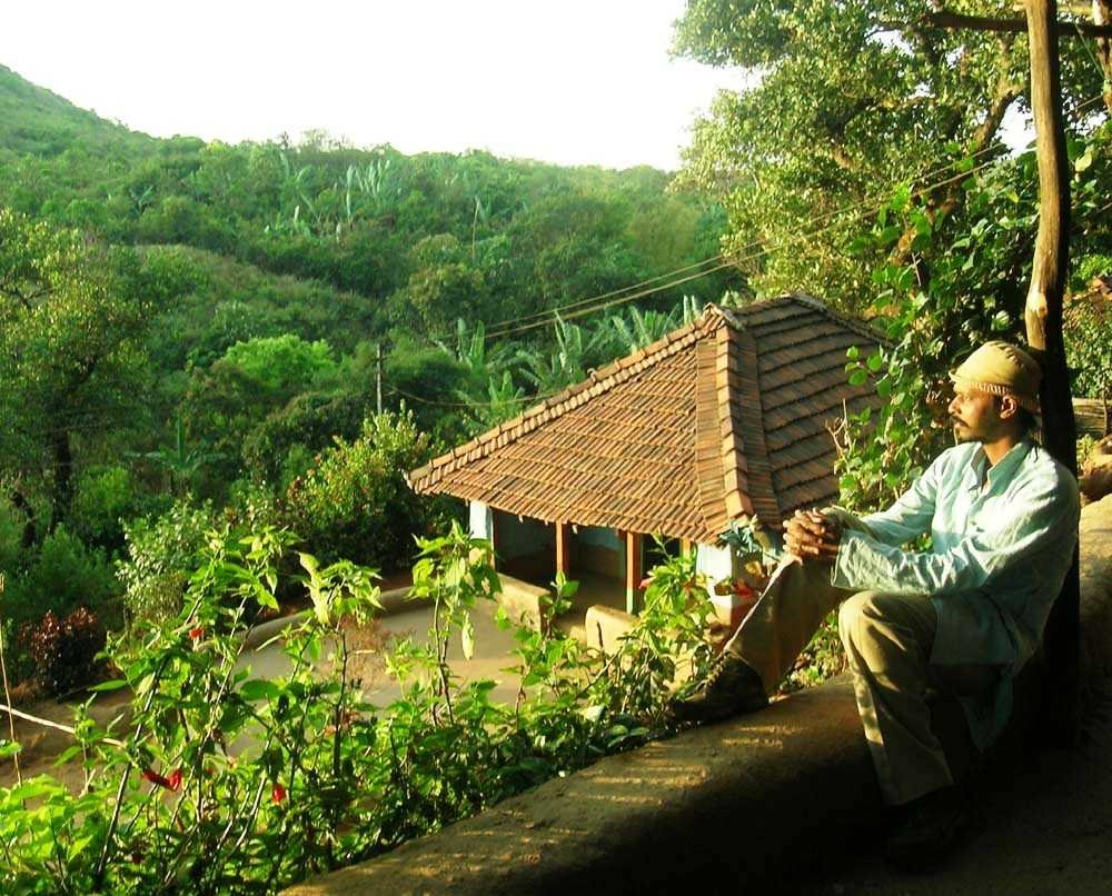Manjunath overlooking the dense jungles-fnbworld