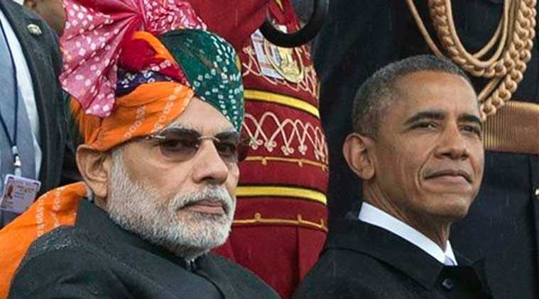 PM Modi with President Obama-fnbworld