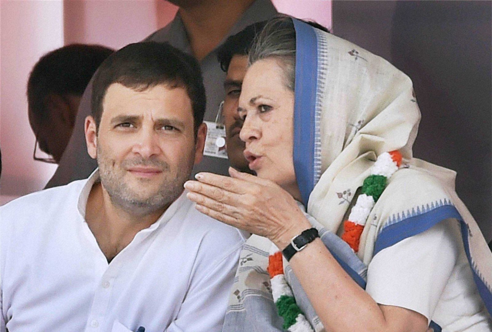 Sonia advising son Rahul