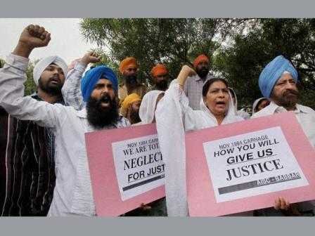 Sikh Protesters seek long due justice