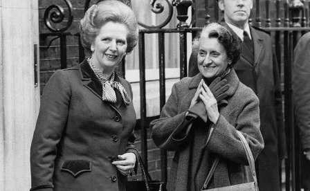 Margaret Thatcher with Indira Gandhi-fnbworld