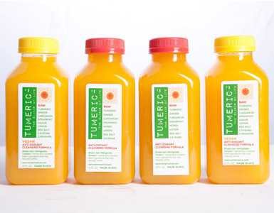 packaged turmeric juice