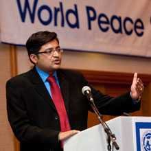 Arnab Goswami-peace-fnbworld