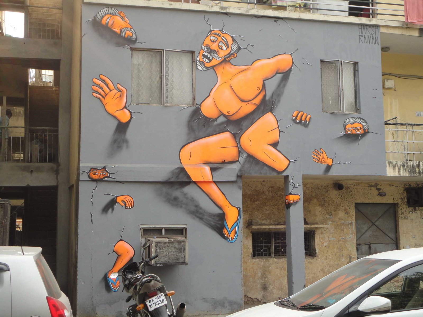 Street art-shahpur Jat-fnbworld