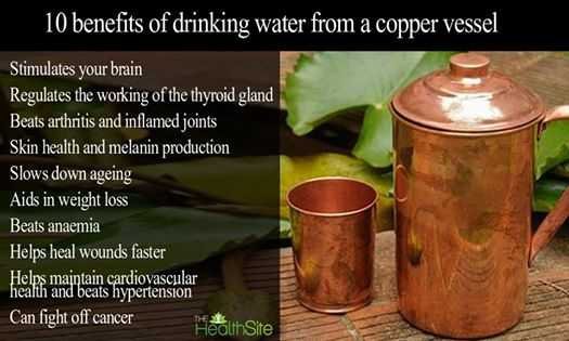Drinking water from copper vesseal-fnbworld-factiology