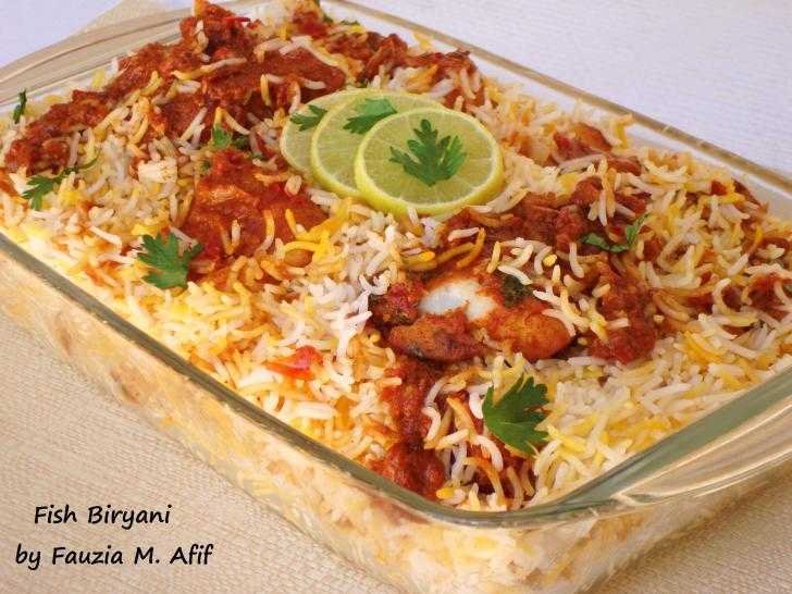 Fish biryani-fnbworld