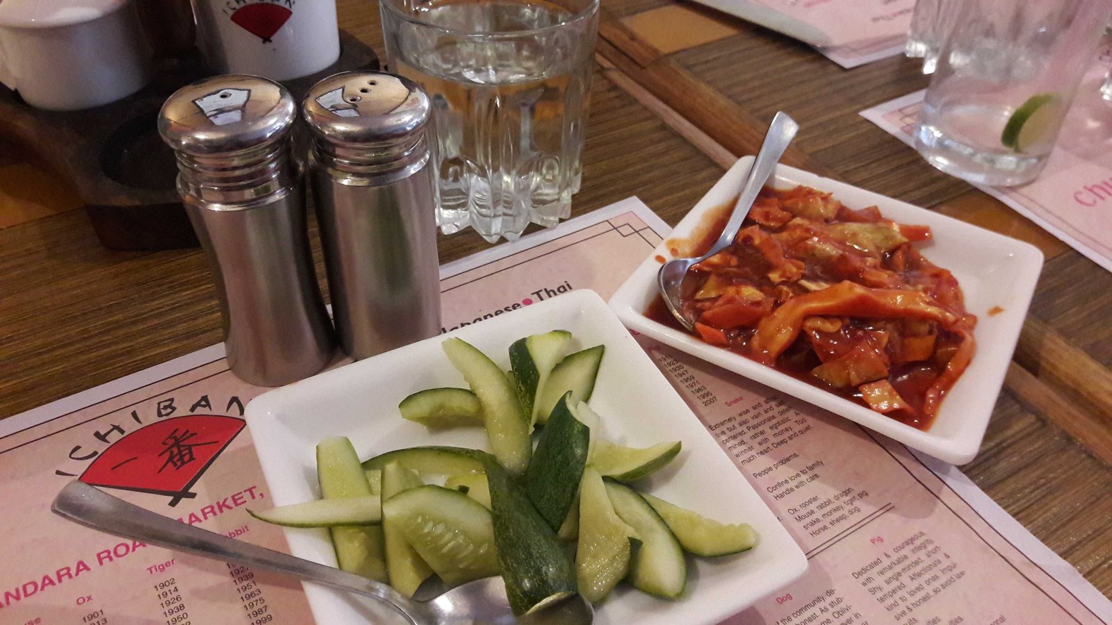 Dining at Ichiban