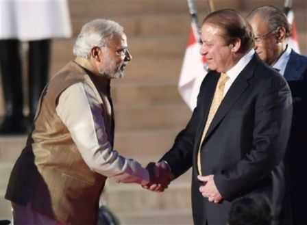 Nawaz Sharif-Narendra Modi-fnbworld