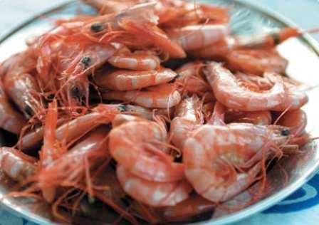fresh prawns